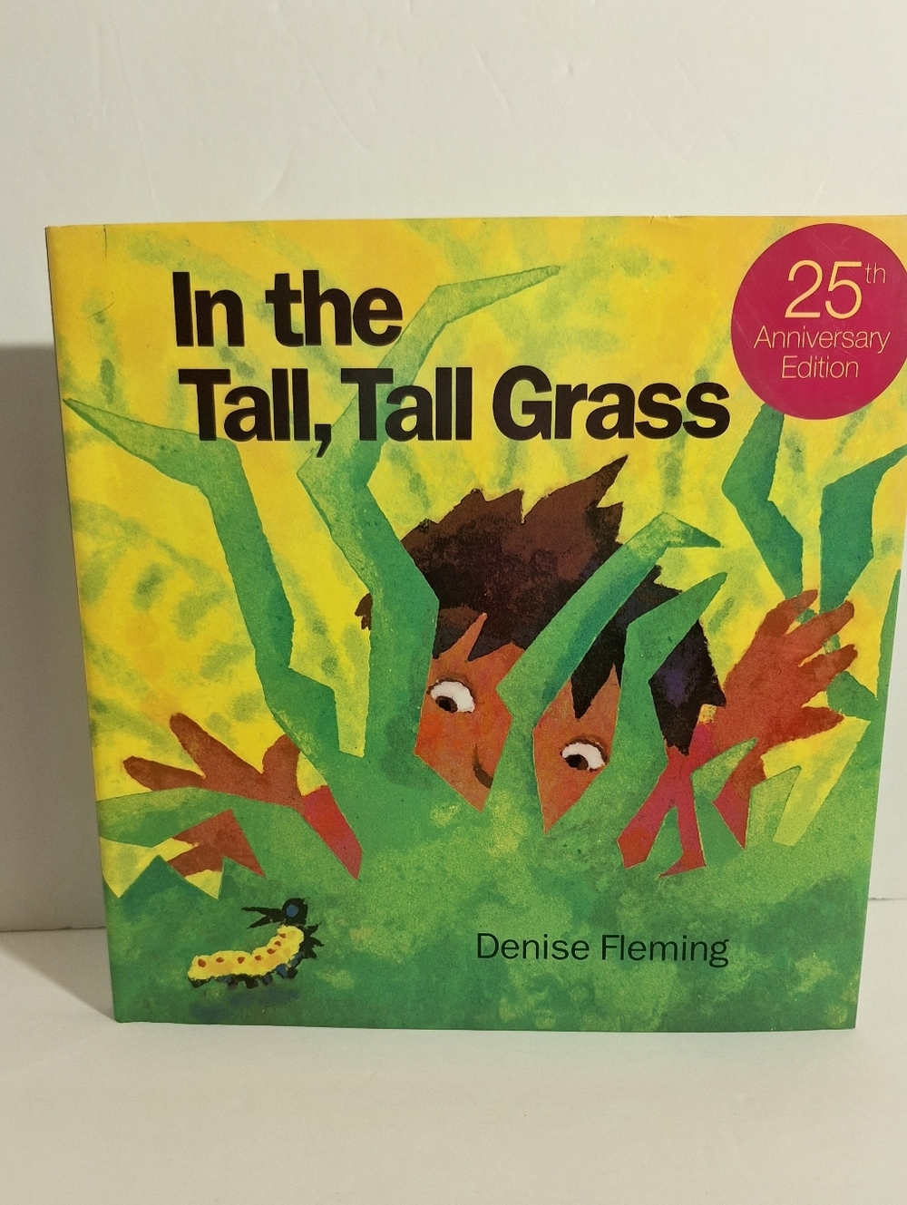 In the Tall, Tall Grass by Denise Fleming - Bright Yellow & Green Hardcover